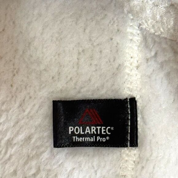 Patagonia Womens Vintage Re-Tool Snap-T Pullover Fleece Jacket White Beige Small - Picture 9 of 13